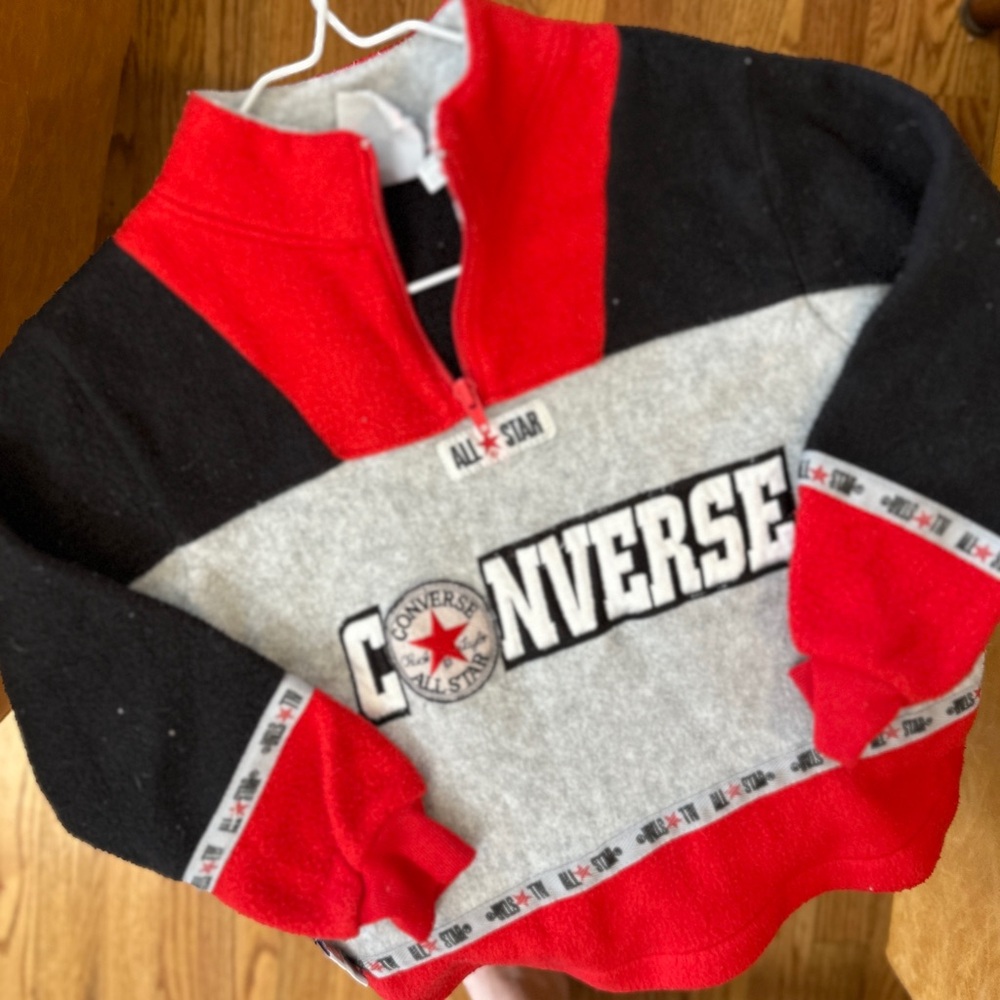 Vintage 7 Converse Pullover Kids Fleece sweatshirt